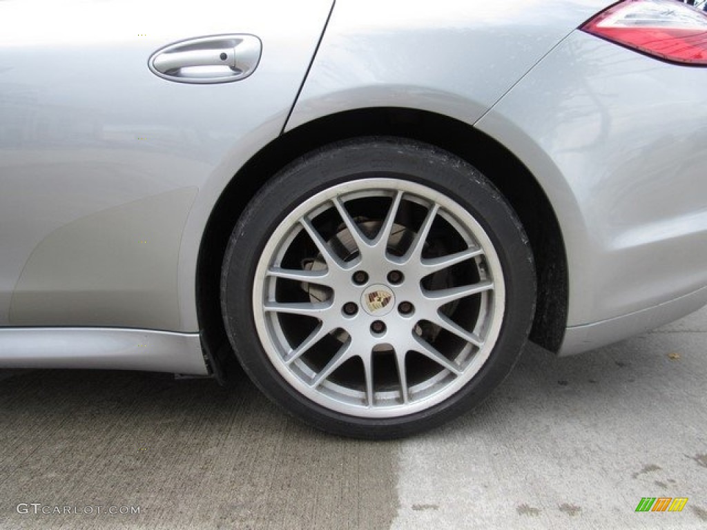 2010 Panamera 4S - Platinum Silver Metallic / Luxor Beige photo #38