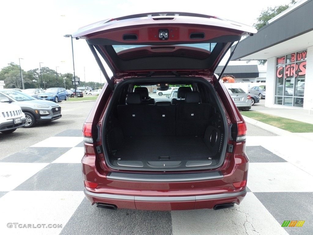 2018 Grand Cherokee High Altitude - Velvet Red Pearl / Black photo #5