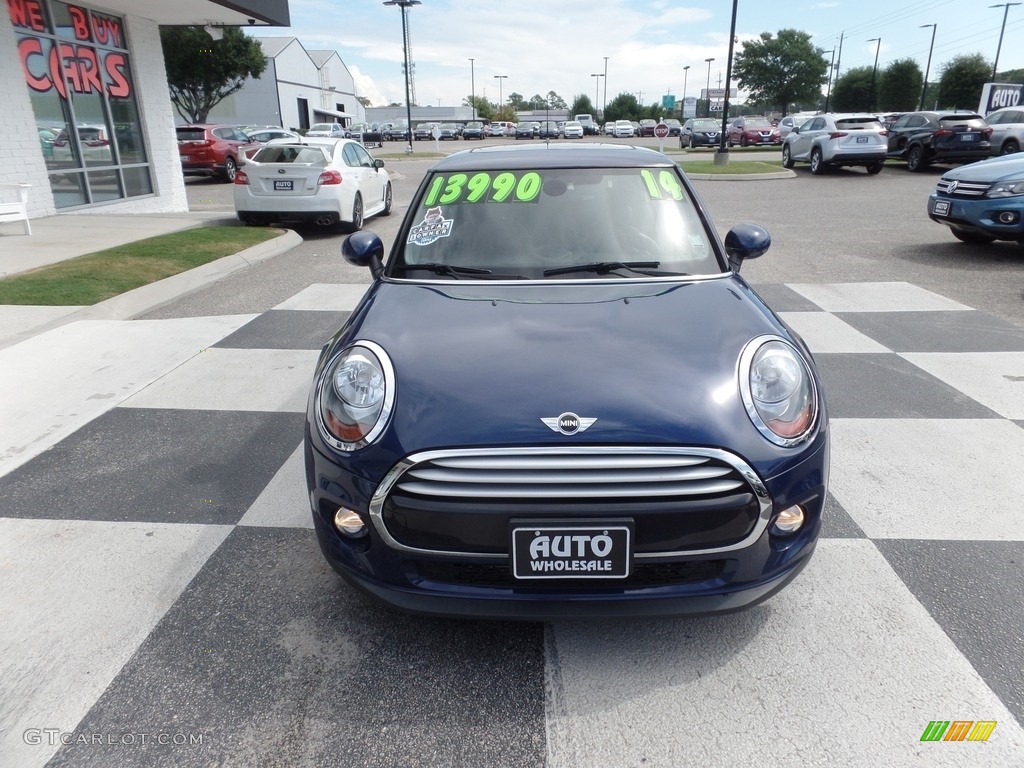 2014 Cooper Hardtop - Deep Blue Metallic / Carbon Black photo #2