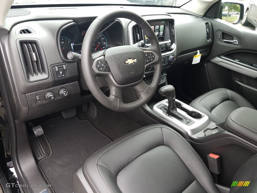 Jet Black Interior 2018 Chevrolet Colorado ZR2 Extended Cab 4x4 Photo #129272796