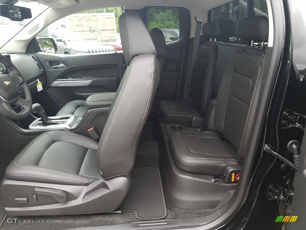 Jet Black Interior 2018 Chevrolet Colorado ZR2 Extended Cab 4x4 Photo #129272829