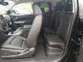 2018 Chevrolet Colorado Jet Black Interior Rear Seat Photo