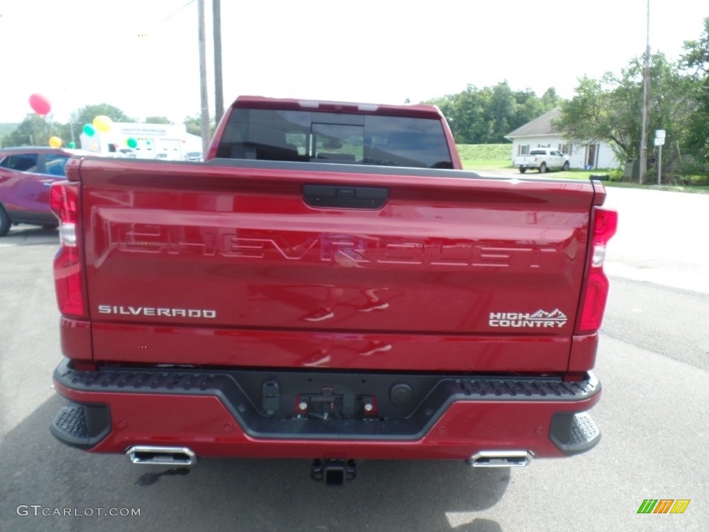 2019 Silverado 1500 High Country Crew Cab 4WD - Cajun Red Tintcoat / Jet Black photo #6