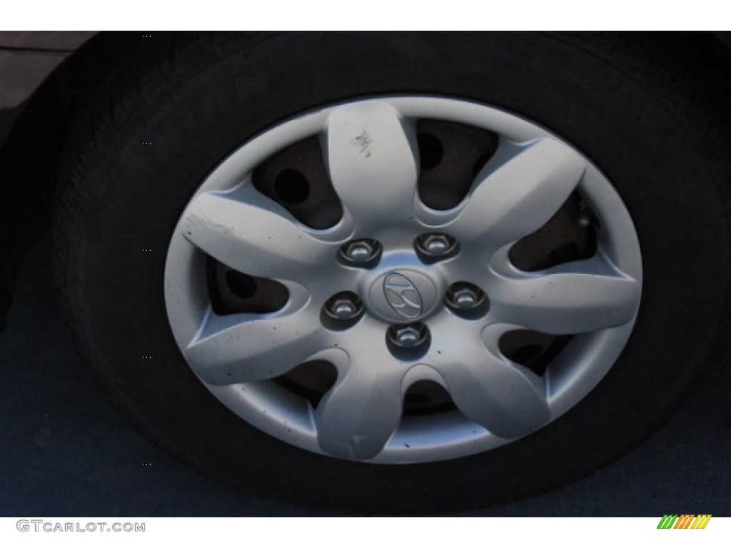 2009 Elantra GLS Sedan - Purple Rain / Beige photo #5