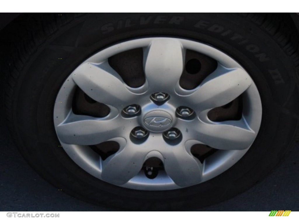 2009 Elantra GLS Sedan - Purple Rain / Beige photo #6