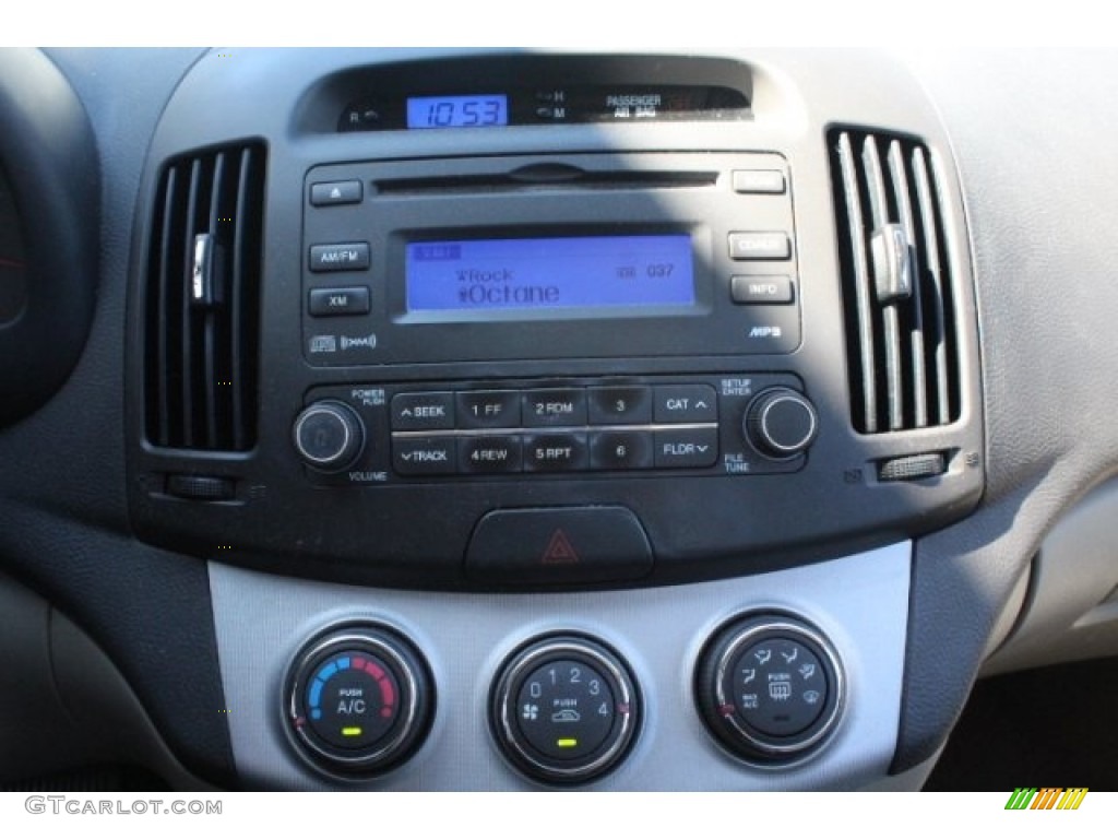 2009 Elantra GLS Sedan - Purple Rain / Beige photo #17