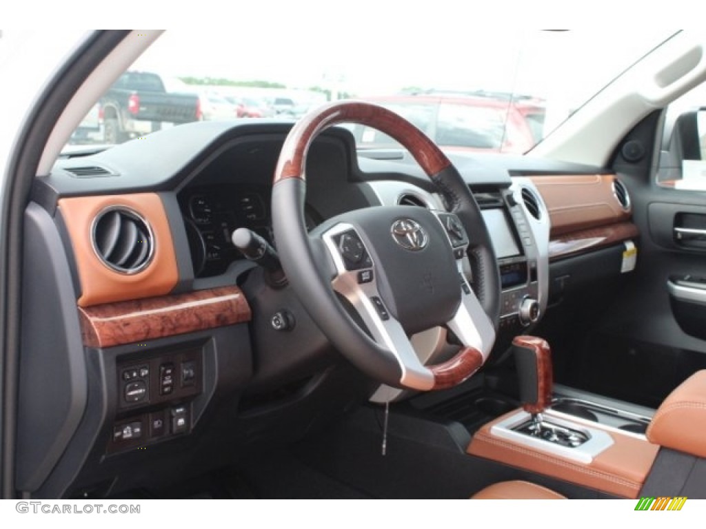 2019 Tundra 1794 Edition CrewMax 4x4 - Super White / 1794 Edition Premium Brown photo #14