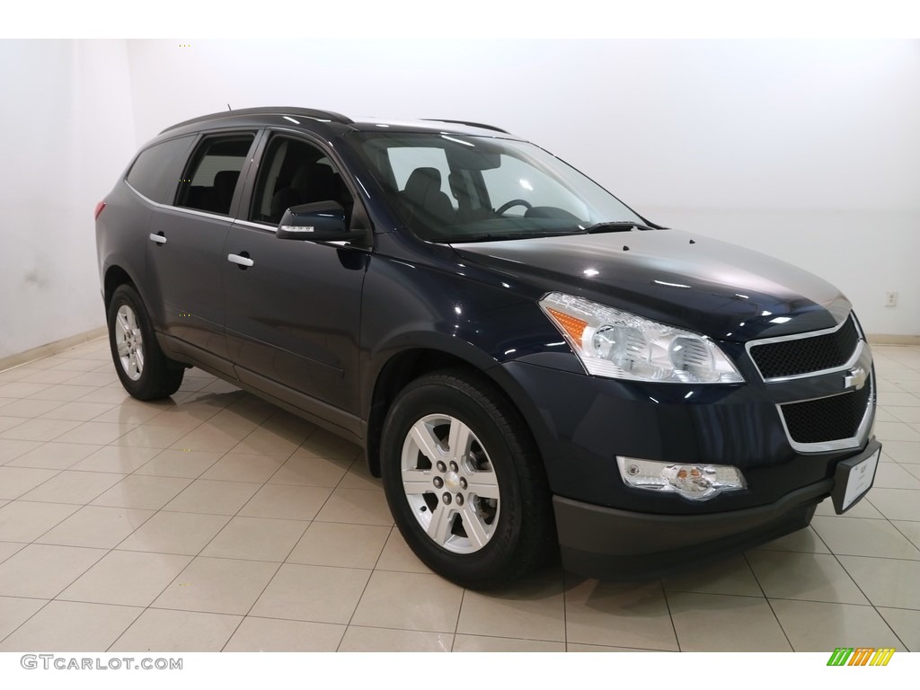 2010 Traverse LT - Dark Blue Metallic / Ebony photo #1