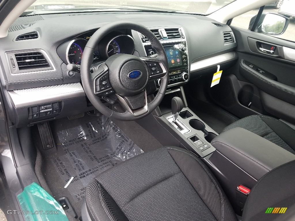 Slate Black Interior 2019 Subaru Outback 2.5i Premium Photo #129278556