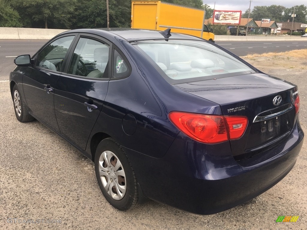 2010 Elantra SE - Regatta Blue / Gray photo #3