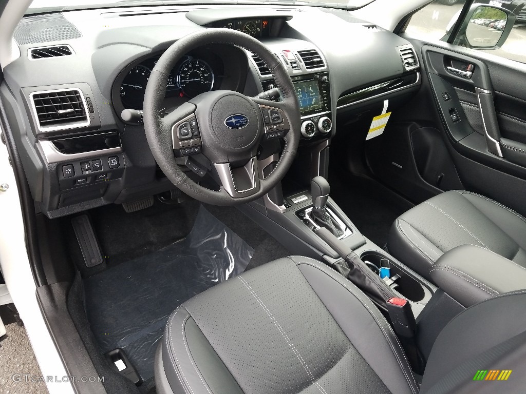 Black Interior 2018 Subaru Forester 2.0XT Touring Photo #129278691