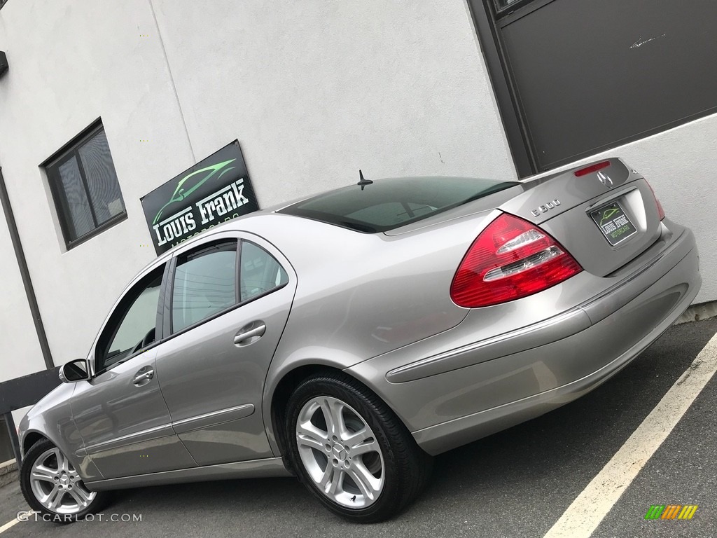 2005 E 500 4Matic Sedan - Pewter Metallic / Charcoal photo #3