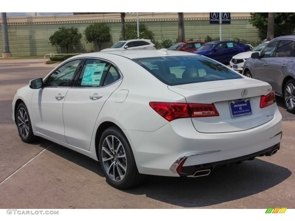 2018 TLX V6 SH-AWD Sedan - Bellanova White Pearl / Parchment photo #5