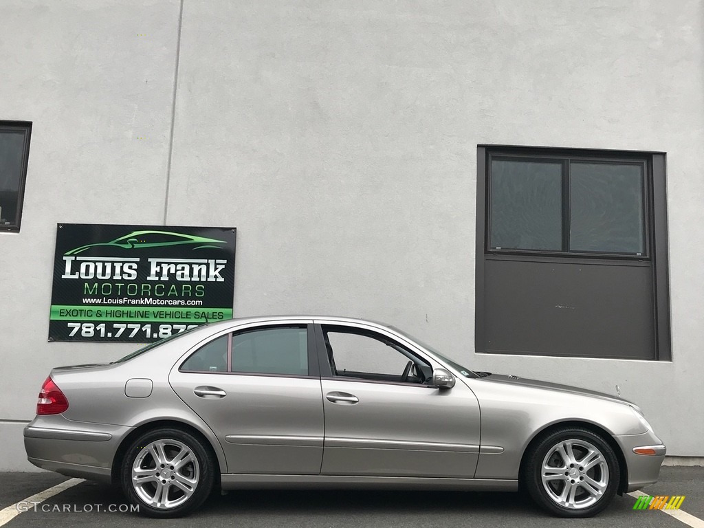 2005 E 500 4Matic Sedan - Pewter Metallic / Charcoal photo #6