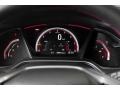 2018 Honda Civic Type R Red/Black Suede Effect Interior Gauges Photo