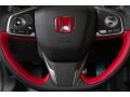 Type R Red/Black Suede Effect 2018 Honda Civic Type R Steering Wheel