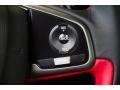 2018 Honda Civic Type R Red/Black Suede Effect Interior Steering Wheel Photo