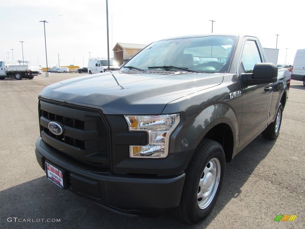 2016 F150 XL Regular Cab - Lithium Gray / Medium Earth Gray photo #1