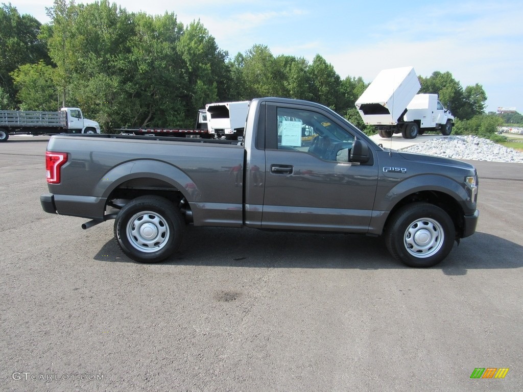 2016 F150 XL Regular Cab - Lithium Gray / Medium Earth Gray photo #6