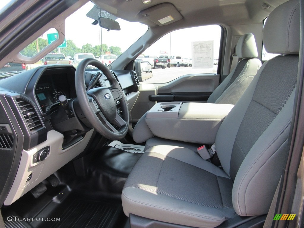 2016 F150 XL Regular Cab - Lithium Gray / Medium Earth Gray photo #13