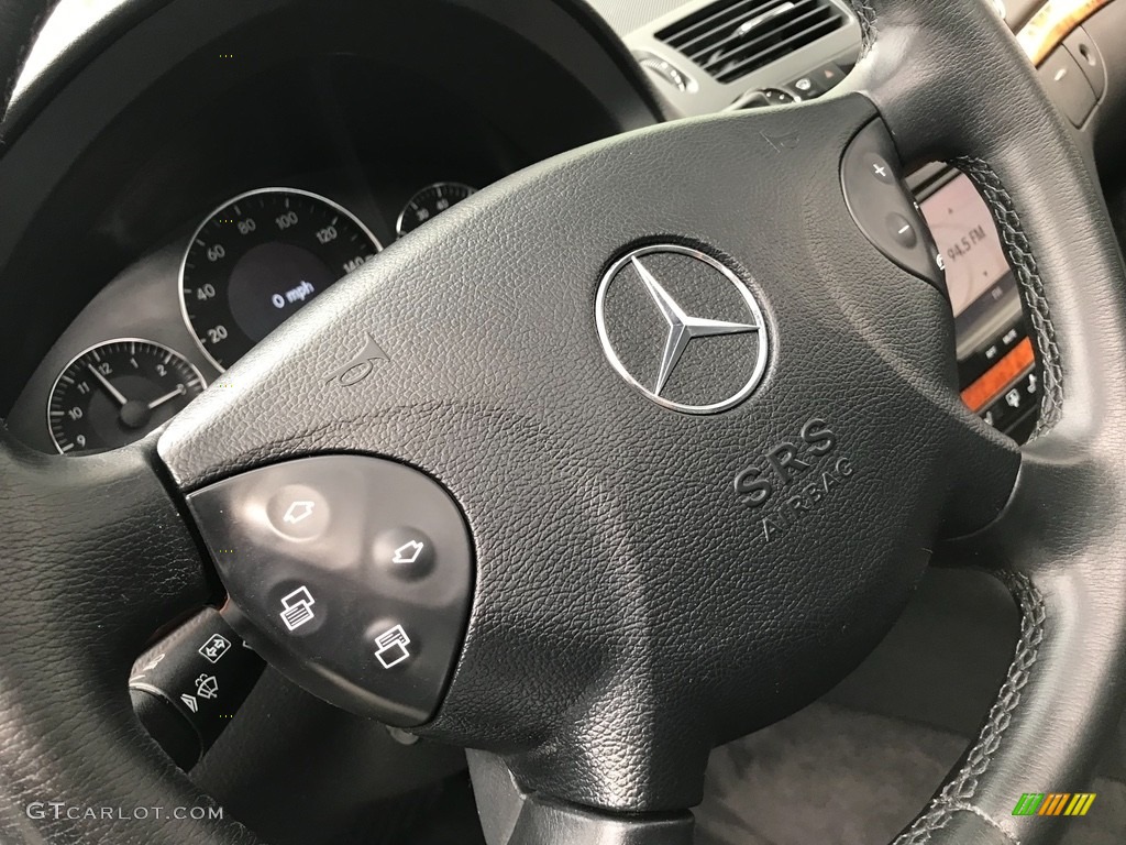 2005 E 500 4Matic Sedan - Pewter Metallic / Charcoal photo #73