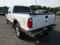 Oxford White - F250 Super Duty Lariat Crew Cab 4x4 Photo No. 3