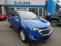 2019 Kinetic Blue Metallic Chevrolet Equinox LT AWD  photo #3