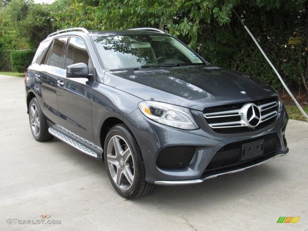 2016 GLE 350 - Steel Grey Metallic / Ginger Beige/Espresso photo #2
