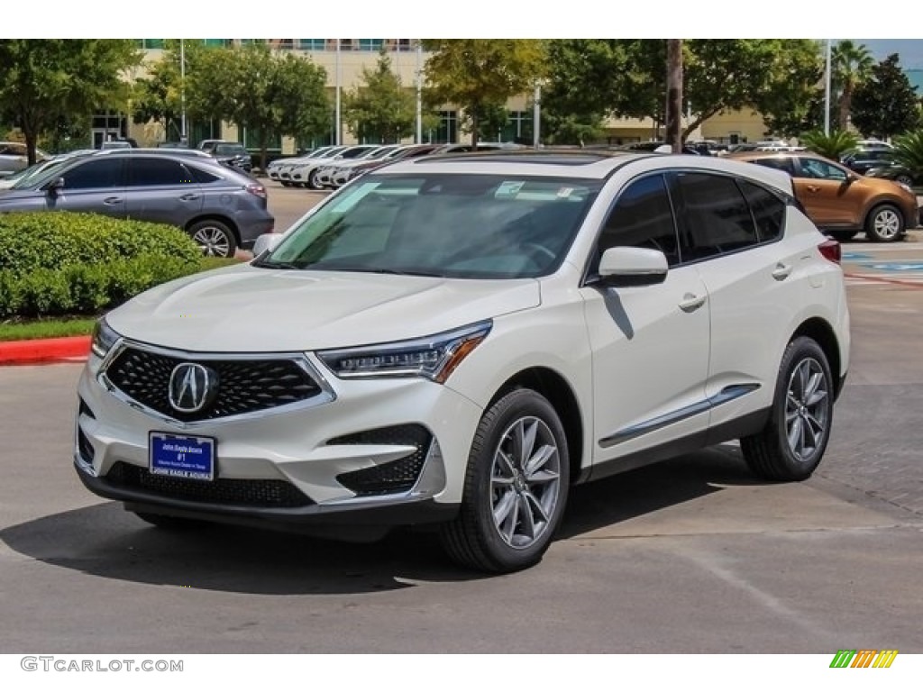 White Diamond Pearl 2019 Acura RDX Technology Exterior Photo #129290809