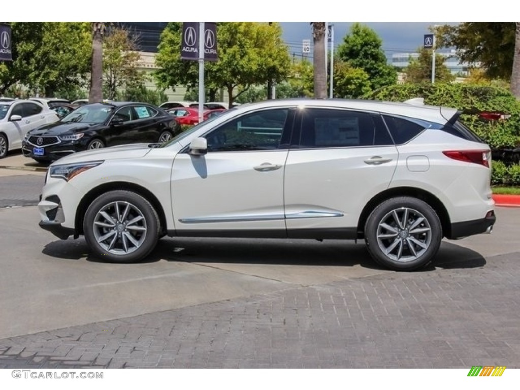 White Diamond Pearl 2019 Acura RDX Technology Exterior Photo #129290824