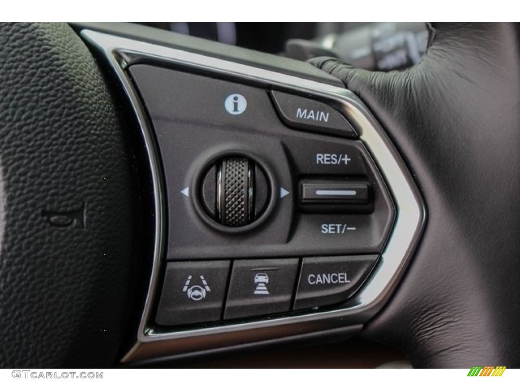2019 Acura RDX Technology Espresso Steering Wheel Photo #129291295