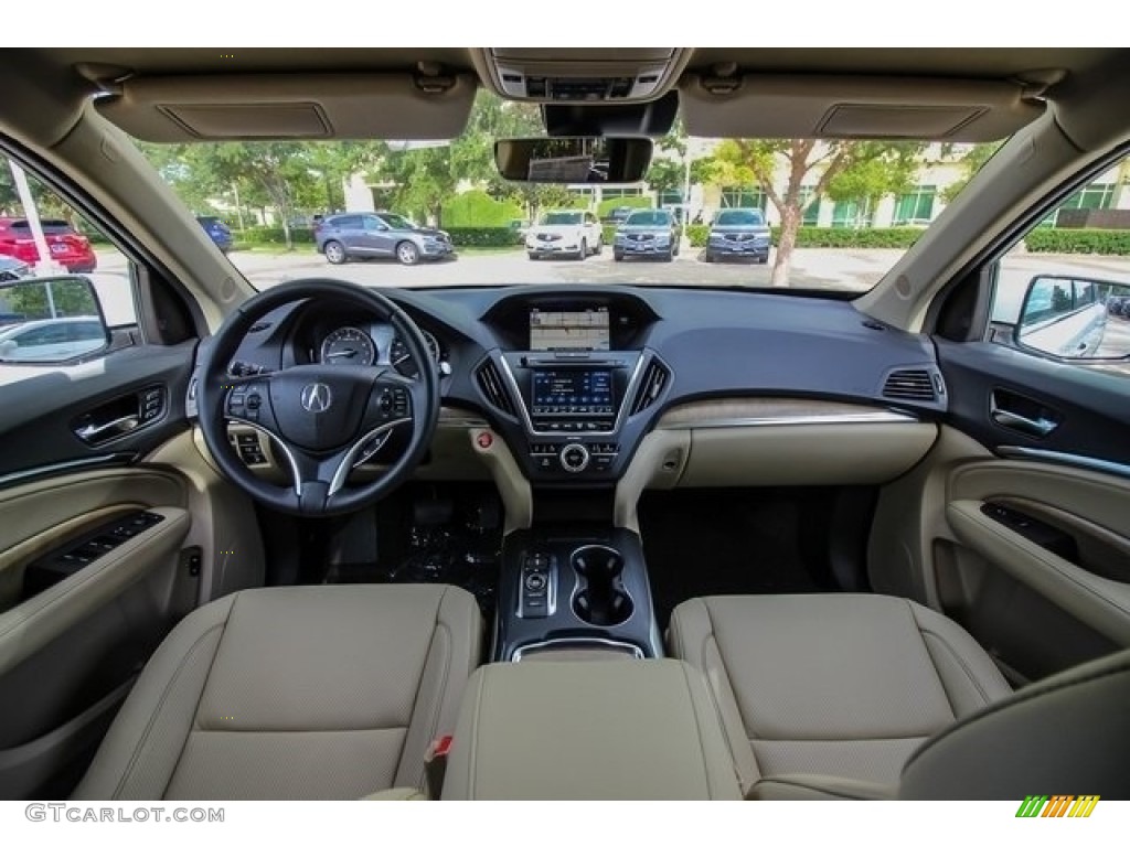 Parchment Interior 2019 Acura MDX Technology SH-AWD Photo #129292732