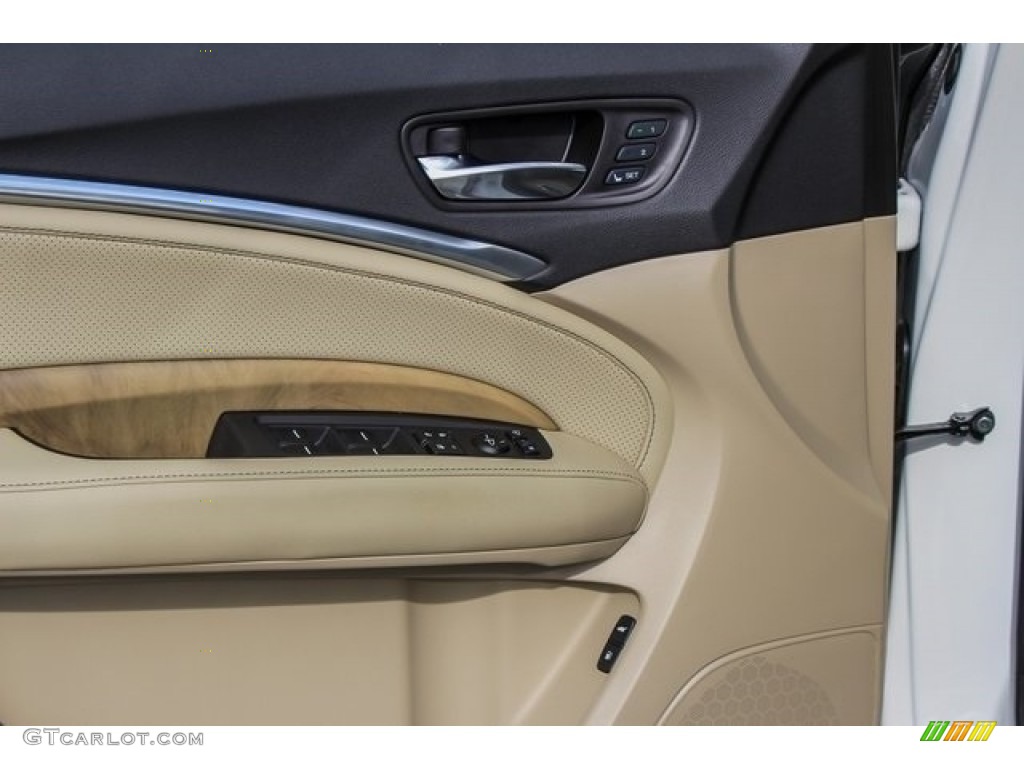 2019 Acura MDX Technology SH-AWD Parchment Door Panel Photo #129292780