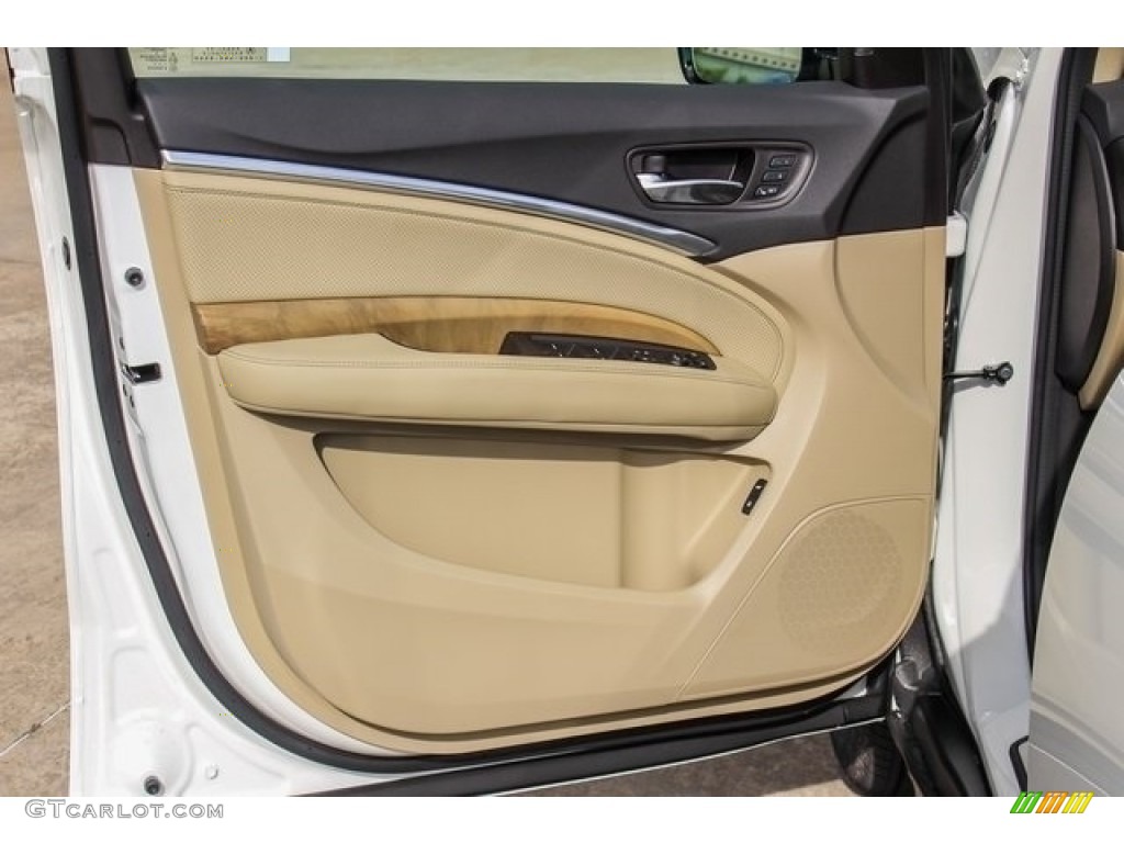 2019 Acura MDX Technology SH-AWD Parchment Door Panel Photo #129292825