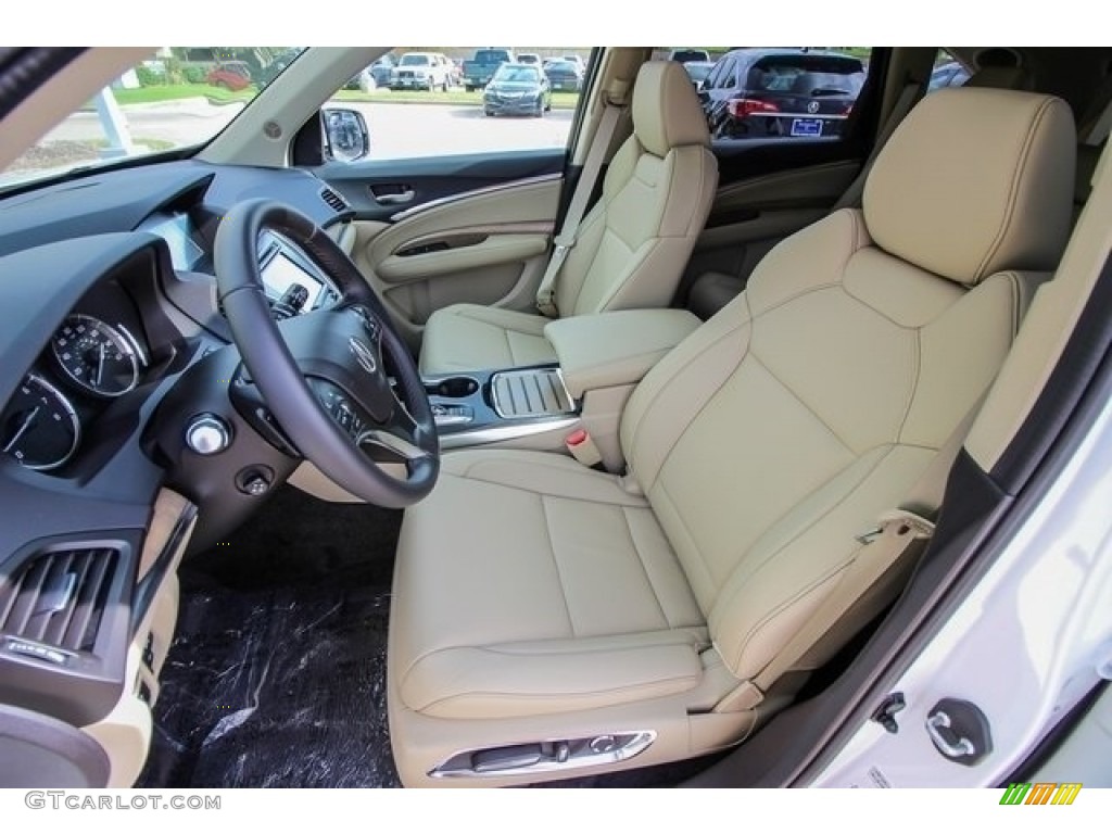 Parchment Interior 2019 Acura MDX Technology SH-AWD Photo #129292852