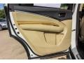 Parchment 2019 Acura MDX Technology SH-AWD Door Panel