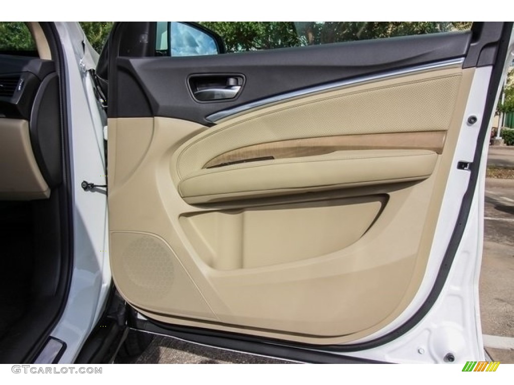 2019 Acura MDX Technology SH-AWD Parchment Door Panel Photo #129292945