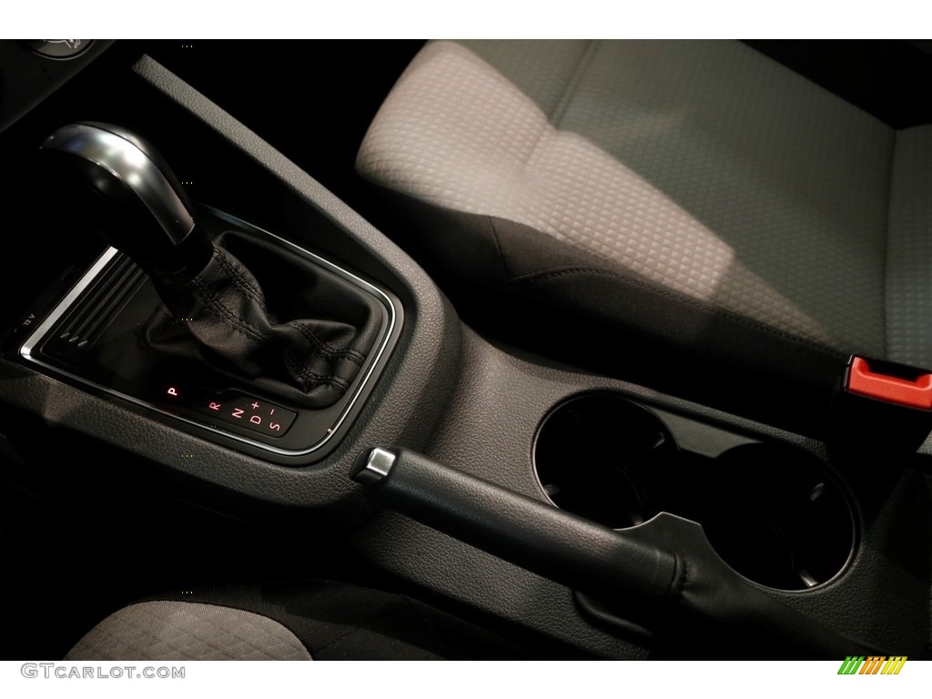 2017 Jetta S - Silk Blue Metallic / Black/Palladium Gray photo #16