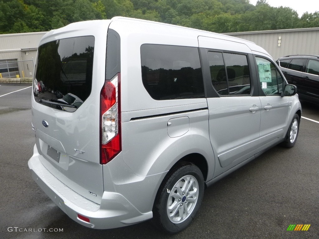 2019 Transit Connect XLT Passenger Wagon - Ingot Silver / Ebony photo #2