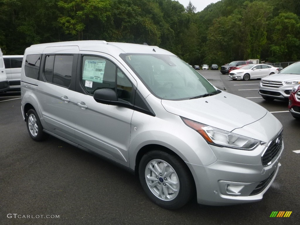 2019 Transit Connect XLT Passenger Wagon - Ingot Silver / Ebony photo #3