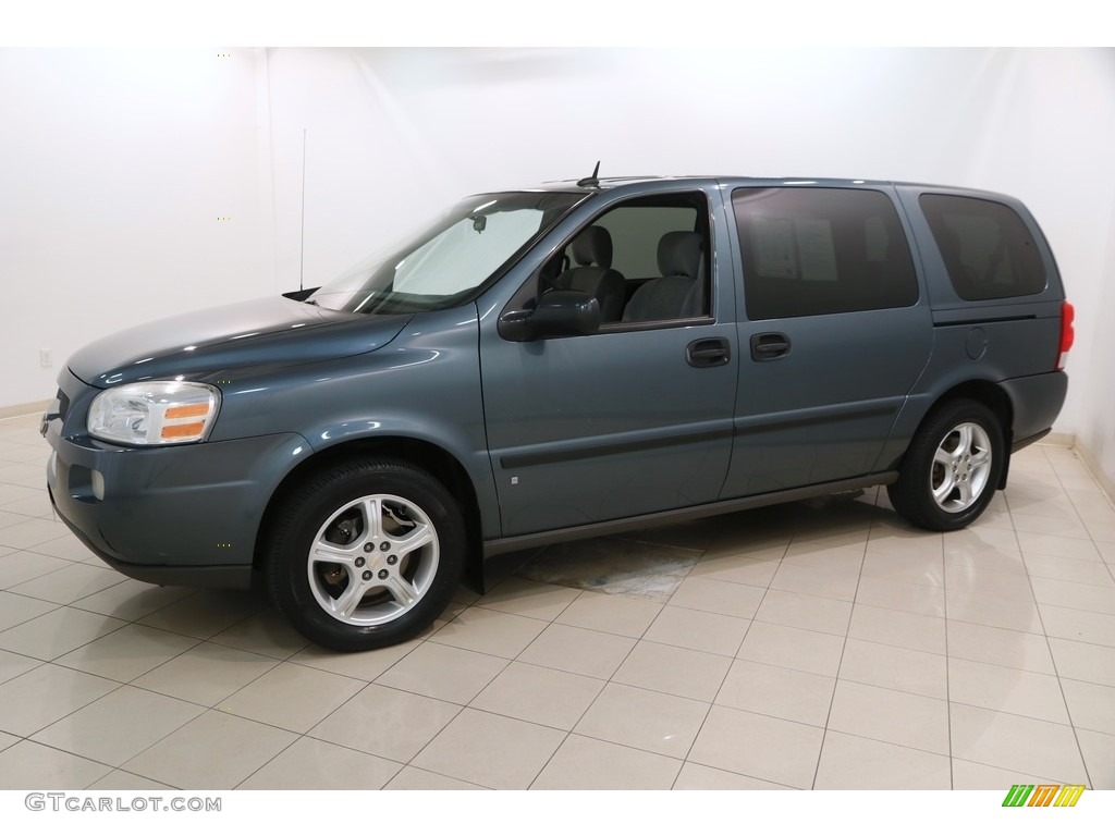 2007 Uplander LS - Blue Granite Metallic / Medium Gray photo #3