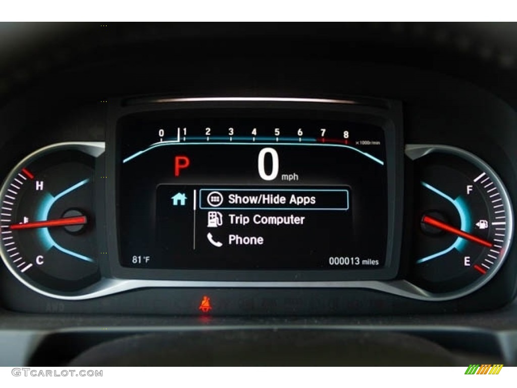 2019 Honda Pilot Touring Gauges Photo #129297704