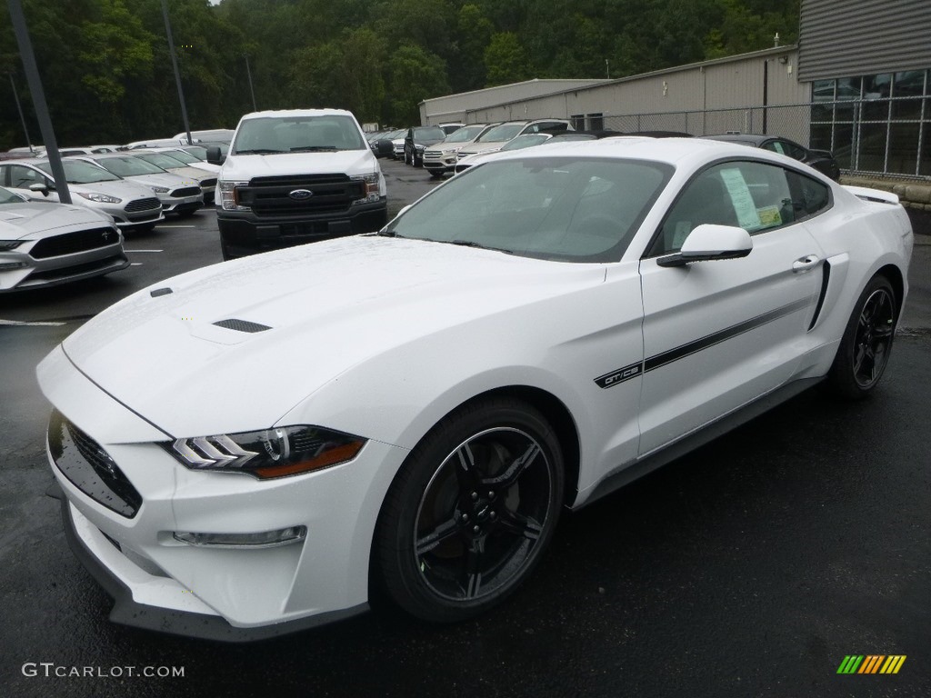 2019 Mustang California Special Fastback - Oxford White / Ebony w/Miko Suede and Red Accent Stitching photo #5