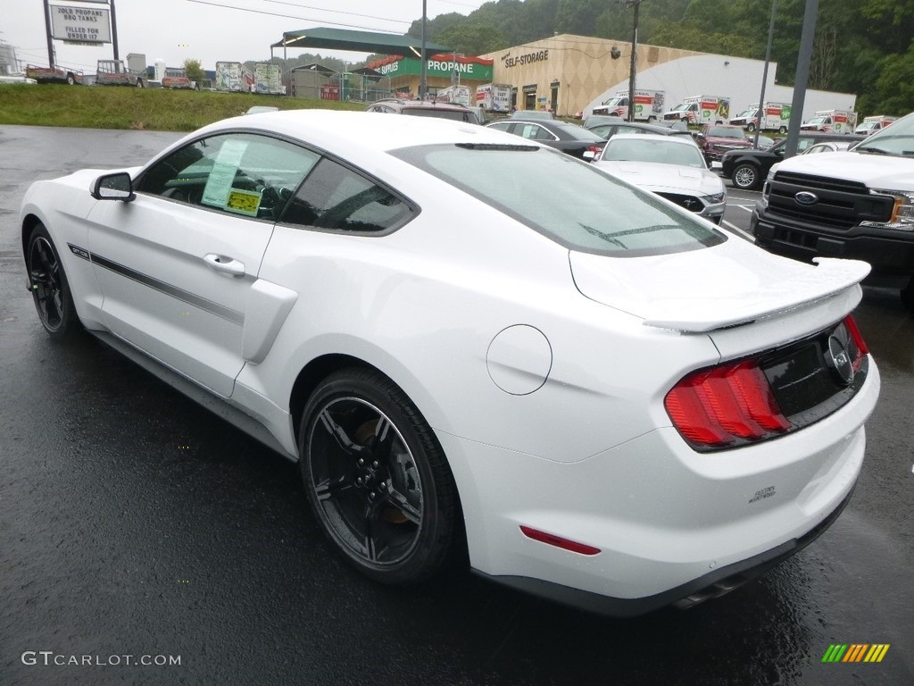 2019 Mustang California Special Fastback - Oxford White / Ebony w/Miko Suede and Red Accent Stitching photo #6