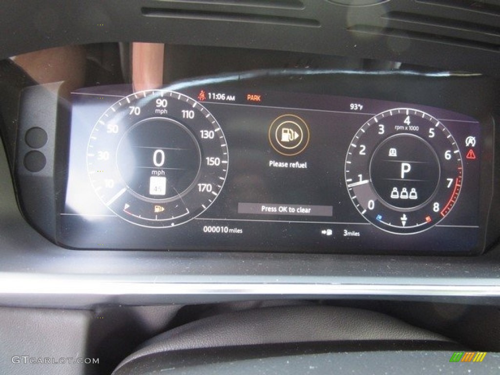 2019 Land Rover Range Rover Sport Supercharged Dynamic Gauges Photo #129298854