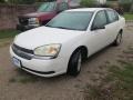 2005 White Chevrolet Malibu LS V6 Sedan  photo #3