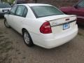 2005 White Chevrolet Malibu LS V6 Sedan  photo #4