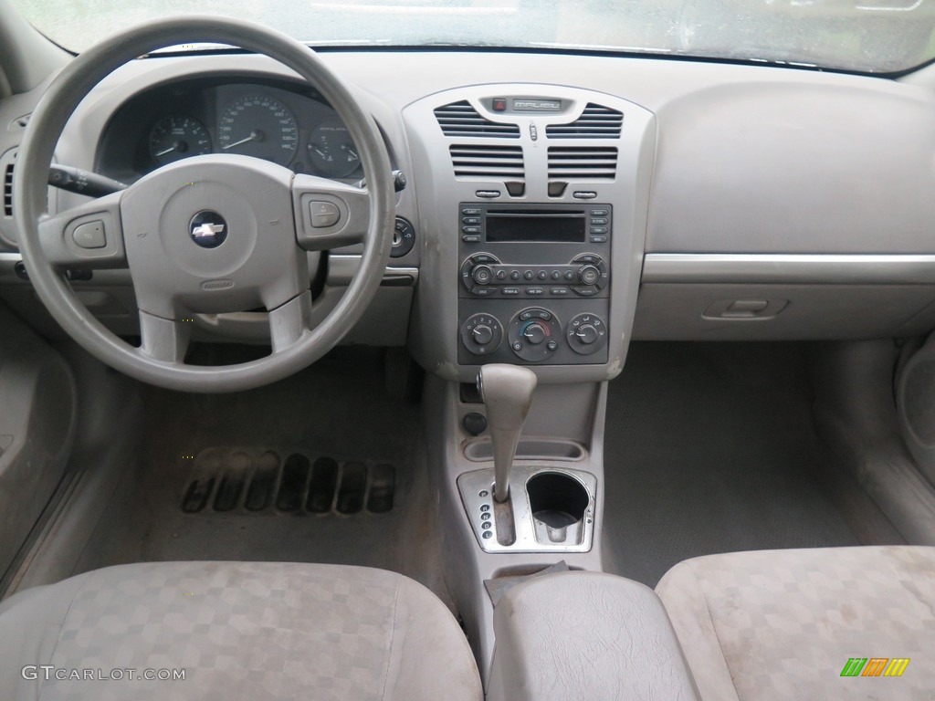 2005 Malibu LS V6 Sedan - White / Gray photo #7