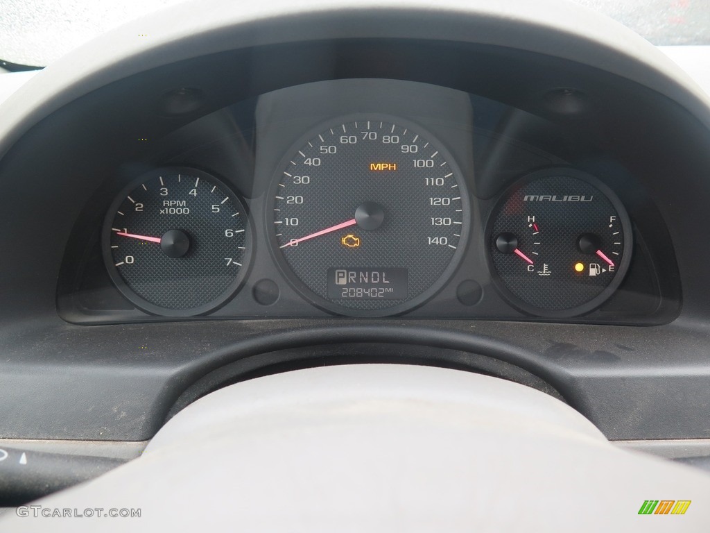 2005 Malibu LS V6 Sedan - White / Gray photo #12