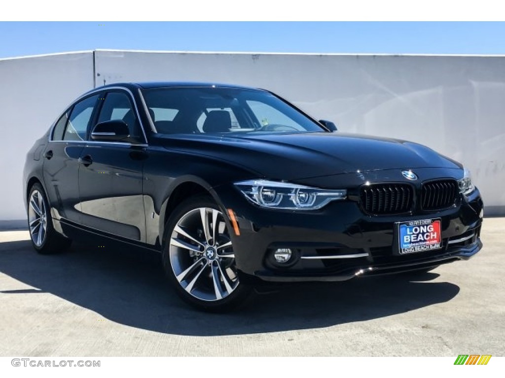 2018 3 Series 330e iPerformance Sedan - Jet Black / Black photo #12
